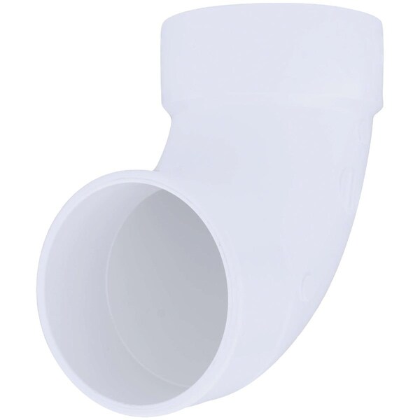 Charlotte Pipe And Foundry 4 In. Schedule 40 90 Deg. DWV PVC Street Elbow 1/4 Bend PVC 00302 1400HA - main